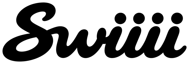 Swiiii ロゴ（Black（明るい背景））